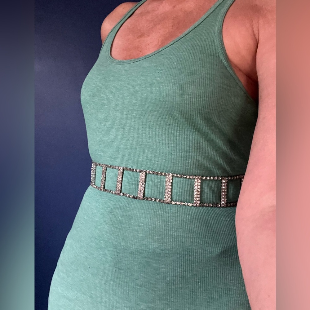 Vintage Rhinestone Belt